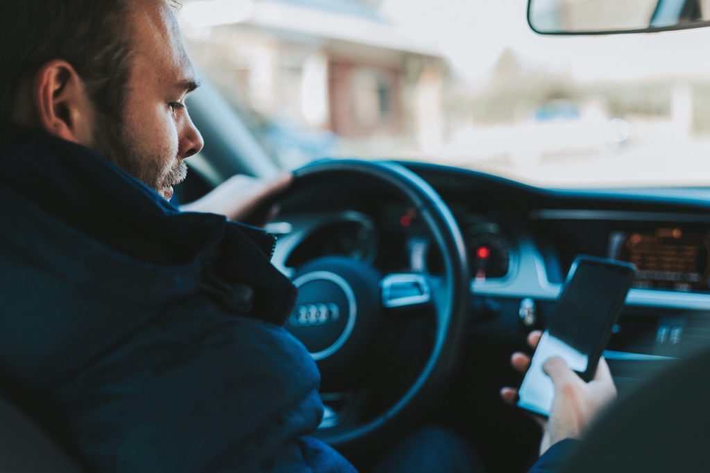 Personal injury attorney in Rancho Cucamonga handles distracted driving transportation accident lawsuit cases.